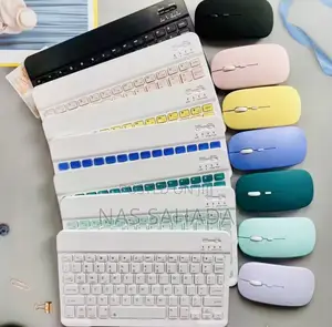 Bluetooth Rechargeable Mini Keyboard With Mouse