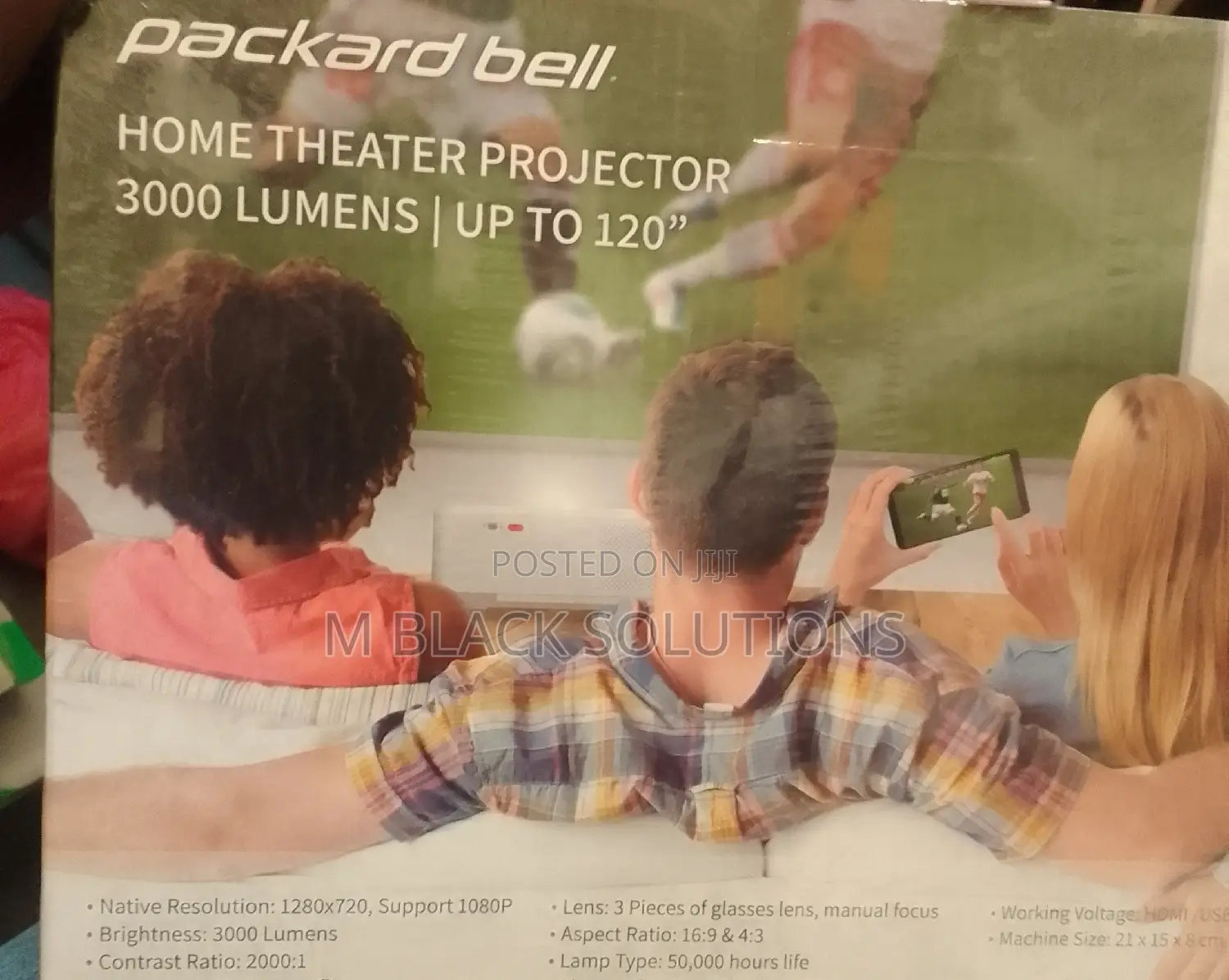 Packard Bell Home Theater Projector Bundle