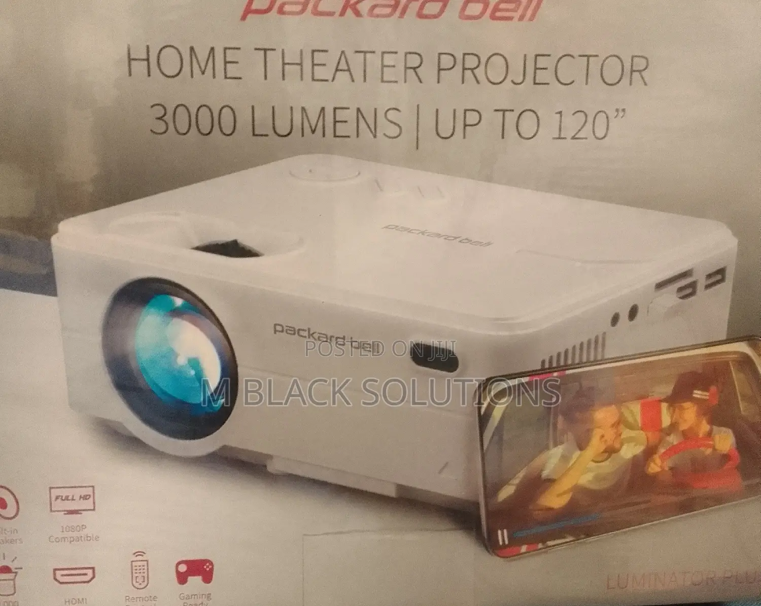 Packard Bell Home Theater Projector Bundle