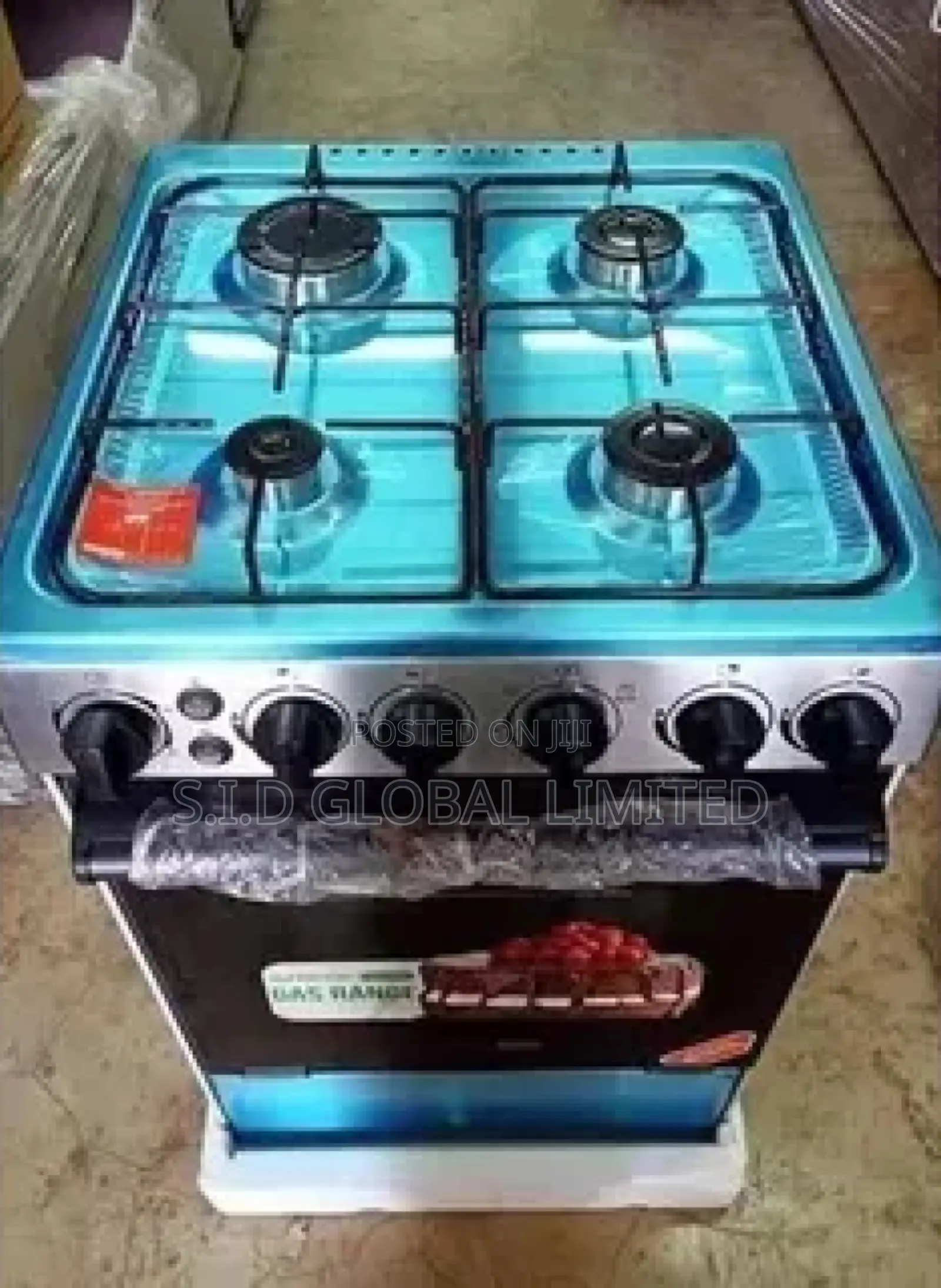 Bright Up Kitchen With MIDEA-4-BURNER-GAS-COOKER-SILVER