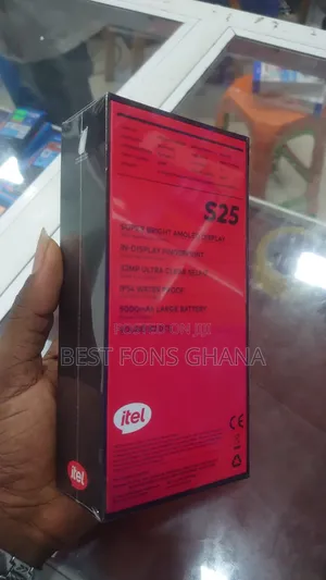 New Itel S25 128 GB Black