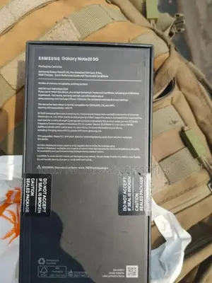 New Samsung Galaxy Note 20 5G 256 GB Black