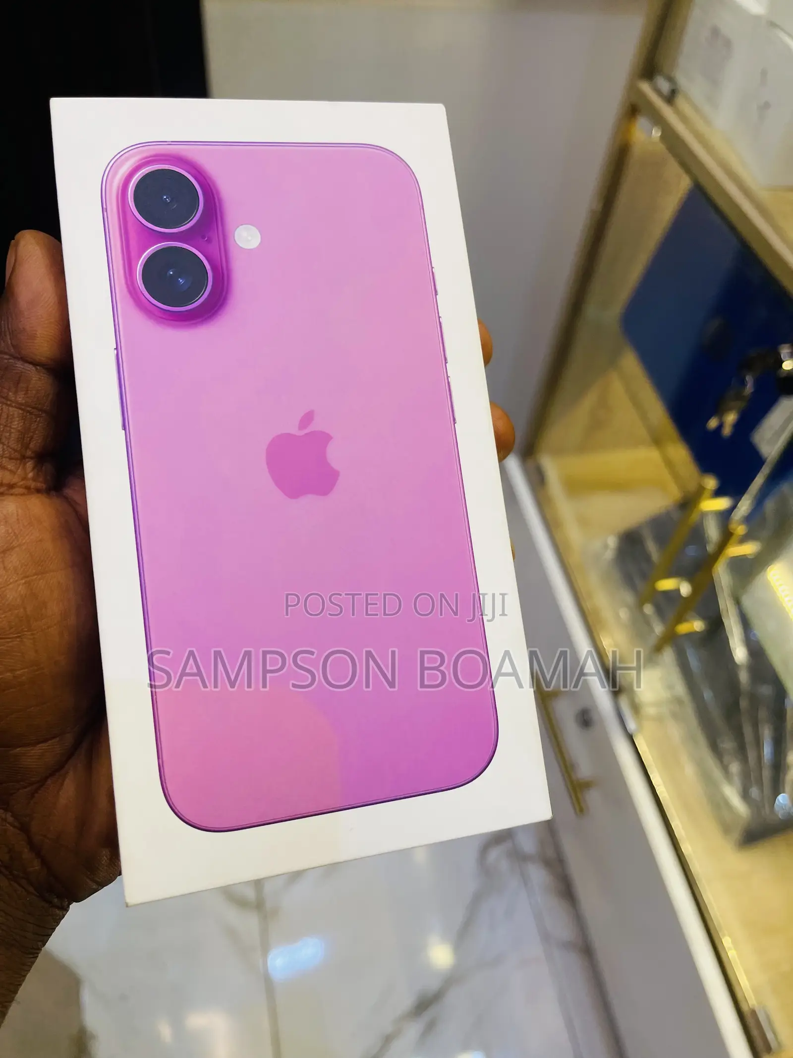 New Apple iPhone 16 128 GB Pink