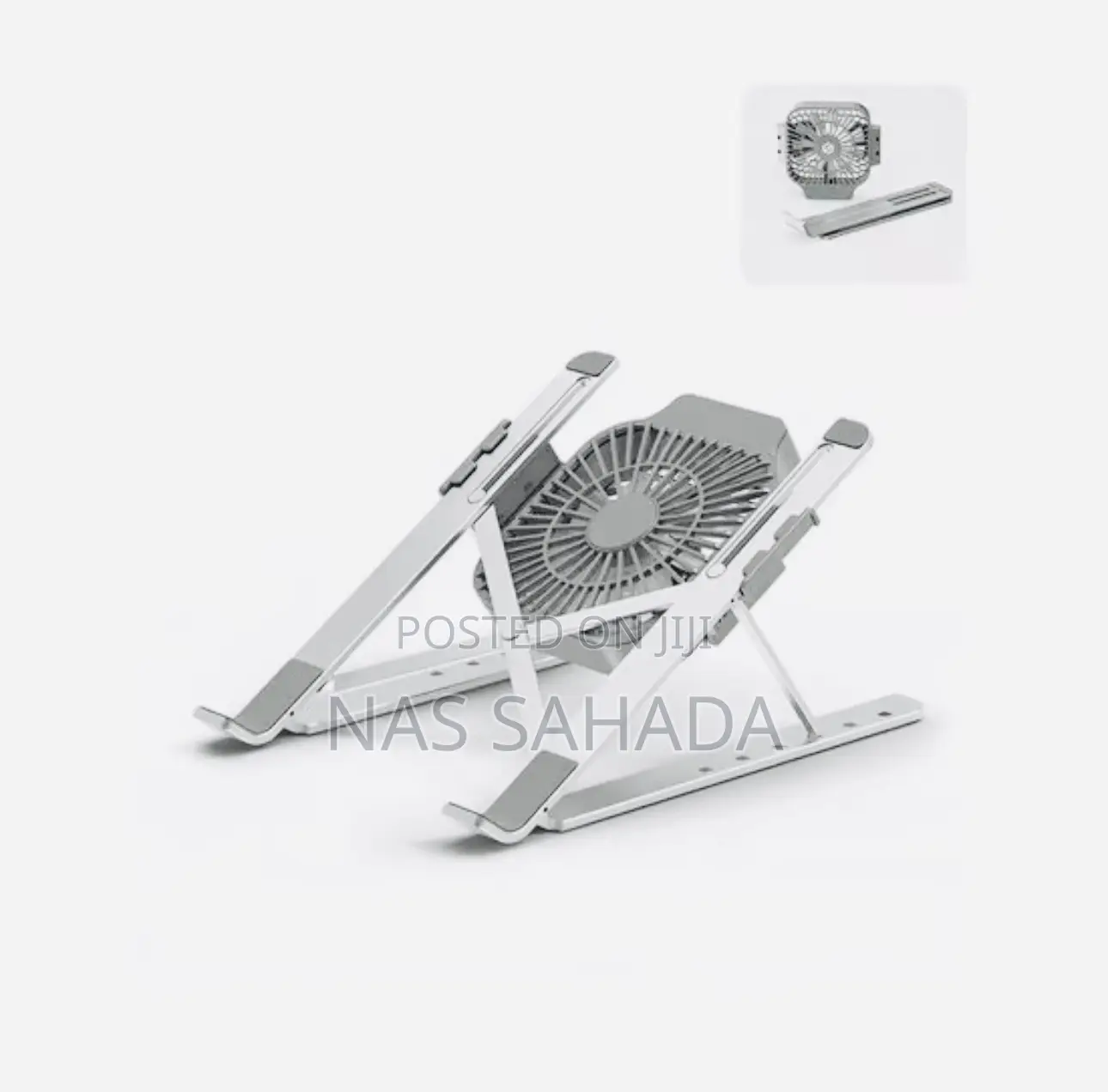 Adjustable Laptop Stand Cooling Fan