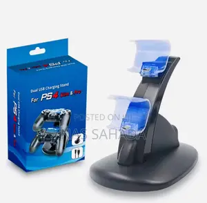 Dual USB Charger Stand for PS4