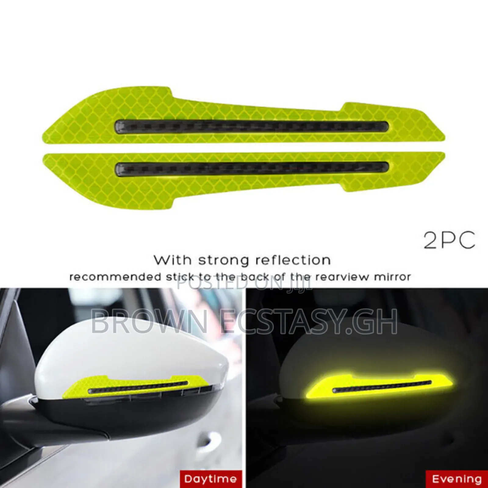 Car Stylish Mirror Reflector