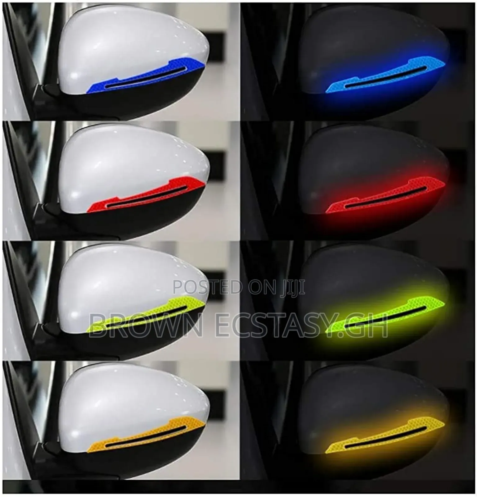 Car Stylish Mirror Reflector