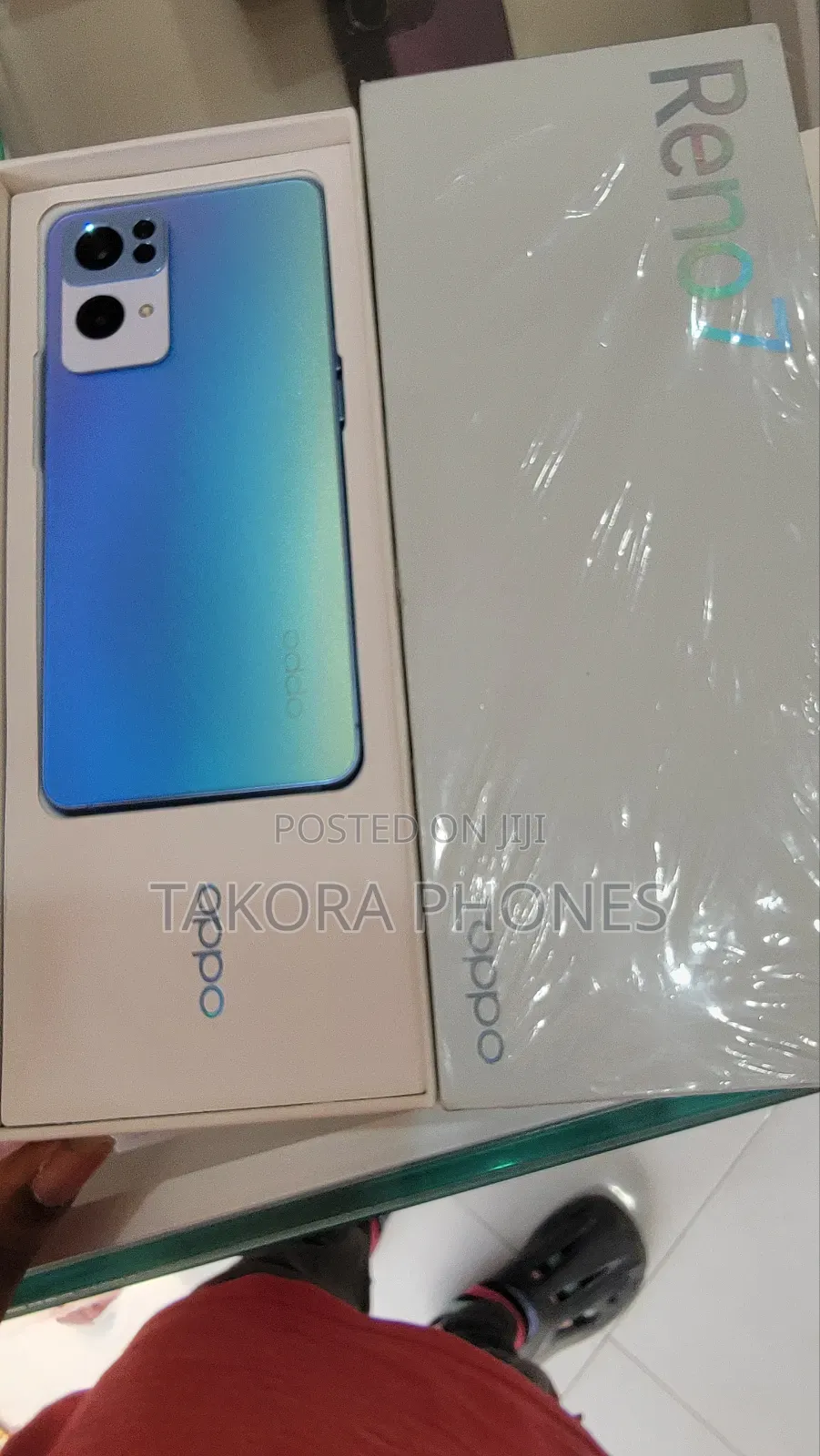 New Oppo Reno7 Pro 5G 256 GB Blue