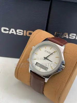 Original Casio Hybrid Leather Watch