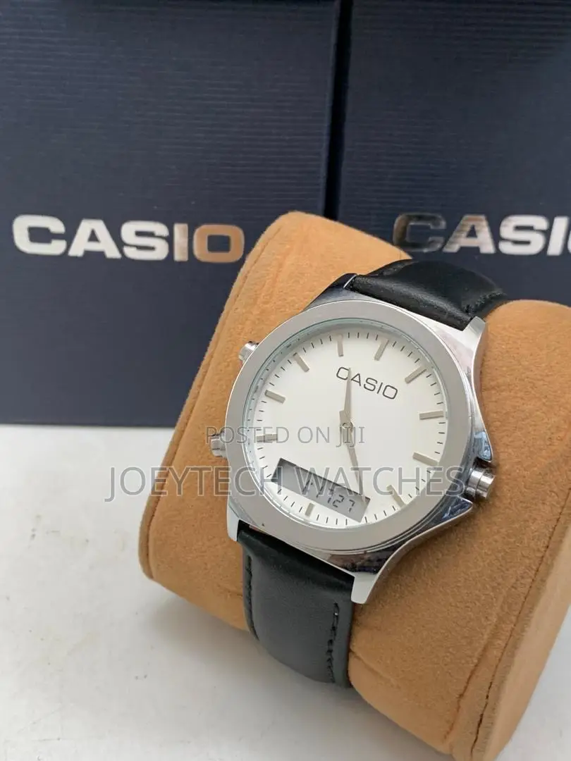 Original Casio Hybrid Leather Watch