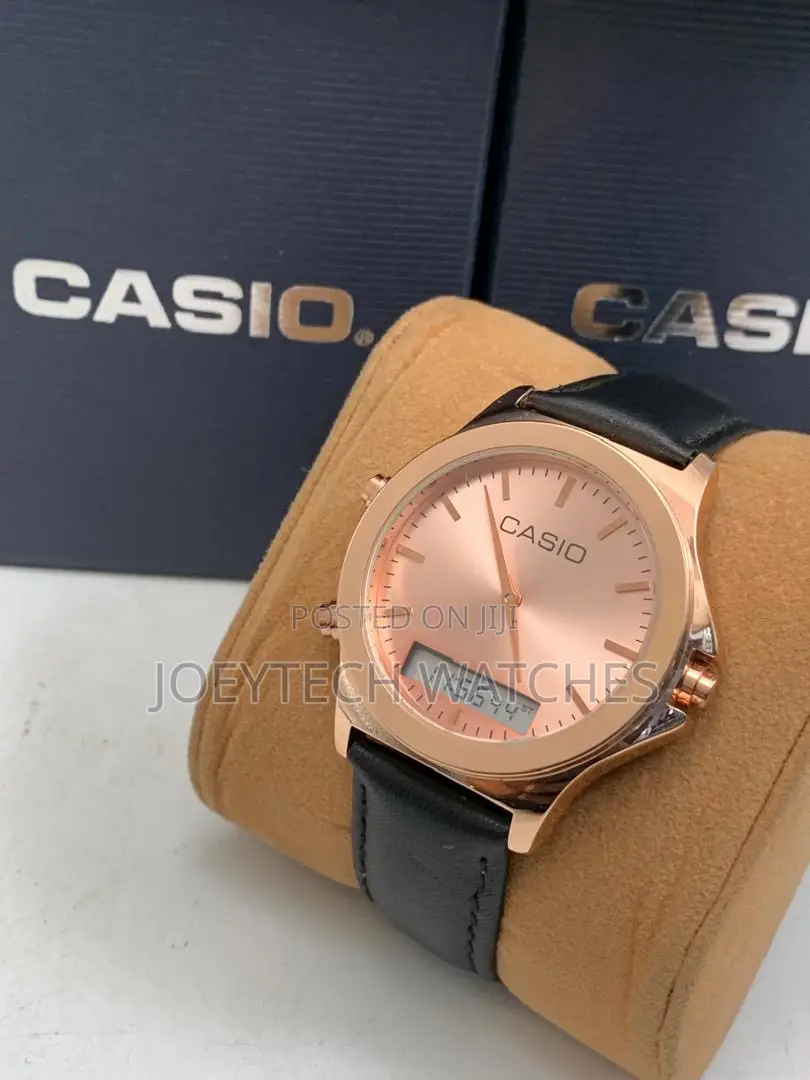 Original Casio Hybrid Leather Watch
