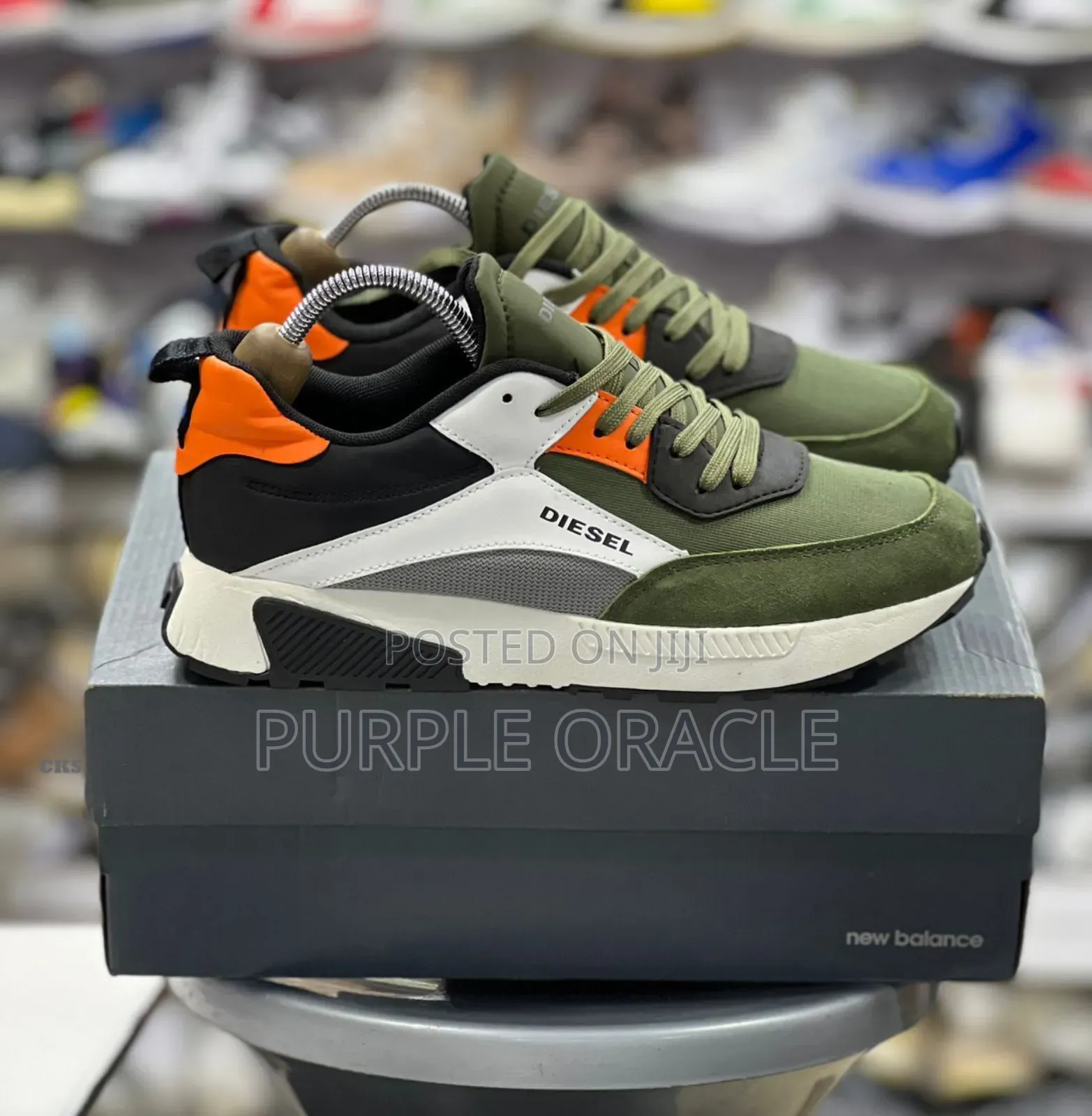 Diesel Breathable Athletic Sneakers for Everyday Use