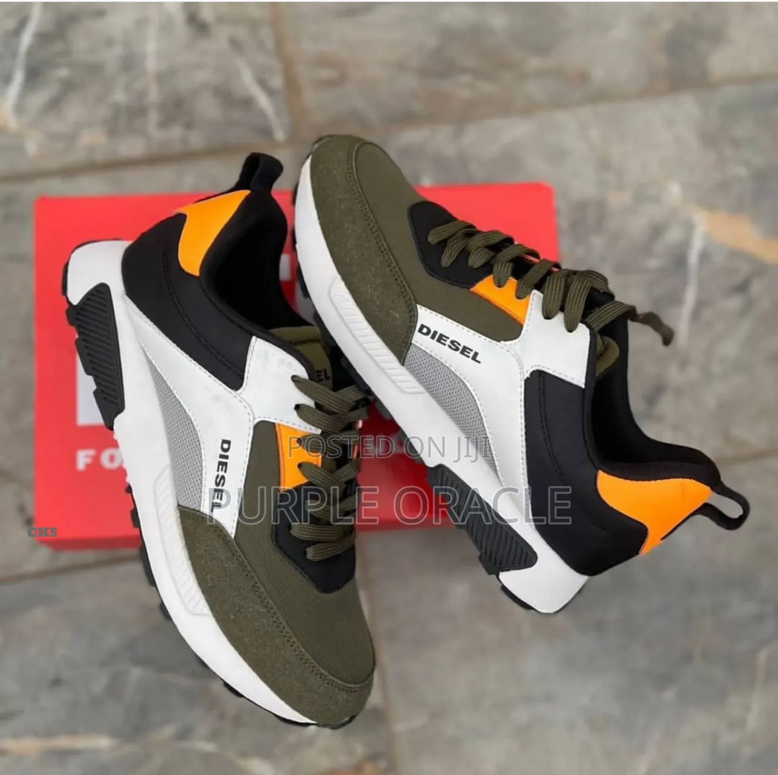 Diesel Breathable Athletic Sneakers for Everyday Use