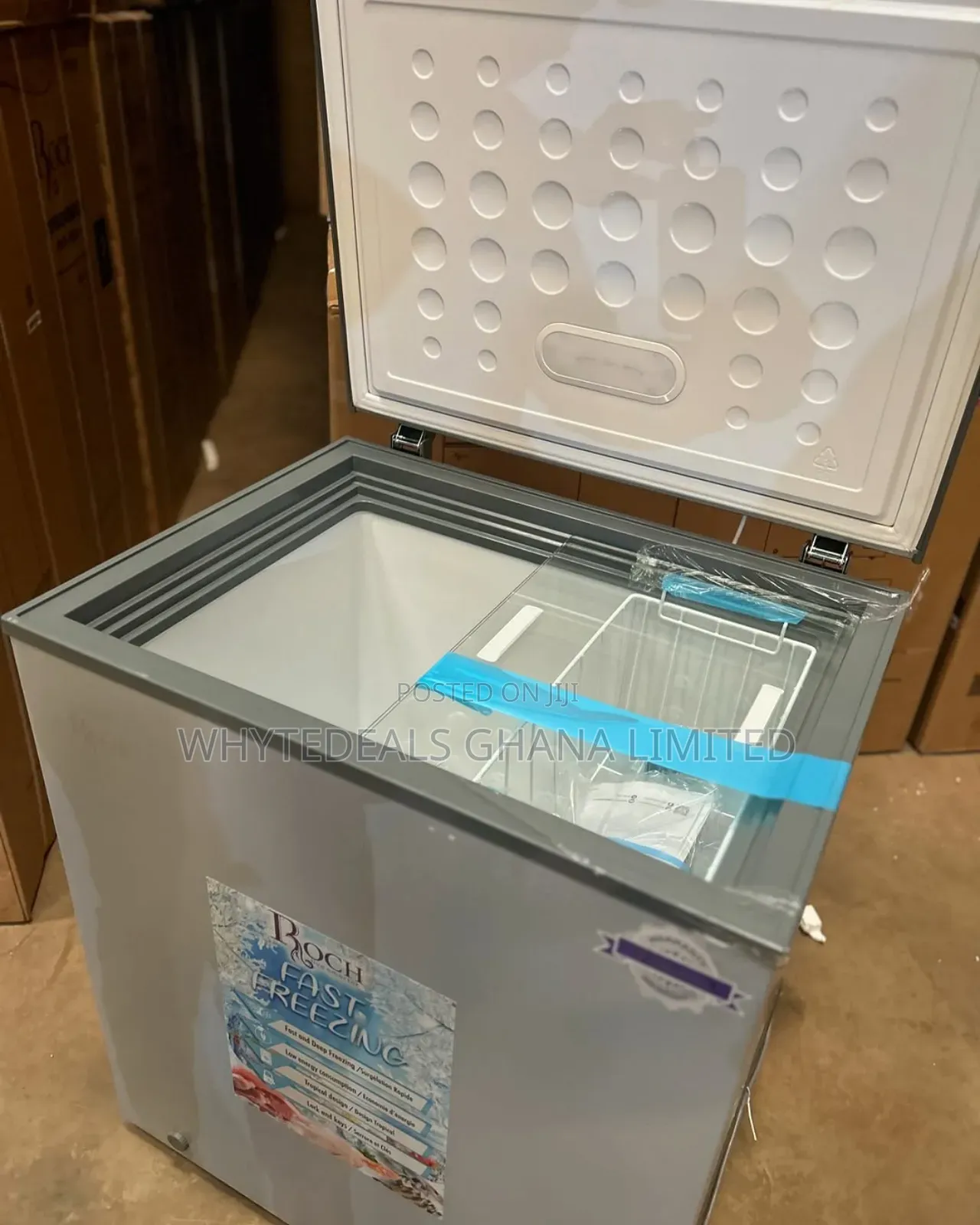 Roch 200l Chest Freezer| Energy Save| 5-Years Warranty| 2025