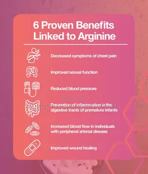 L-Arginine, Amino Acid Heart Health Supplement