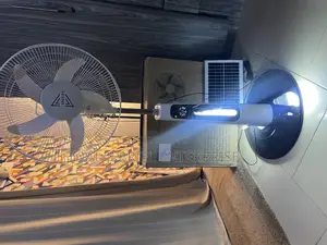 Rechargeable Solar and Electricity 16 Inches Fan