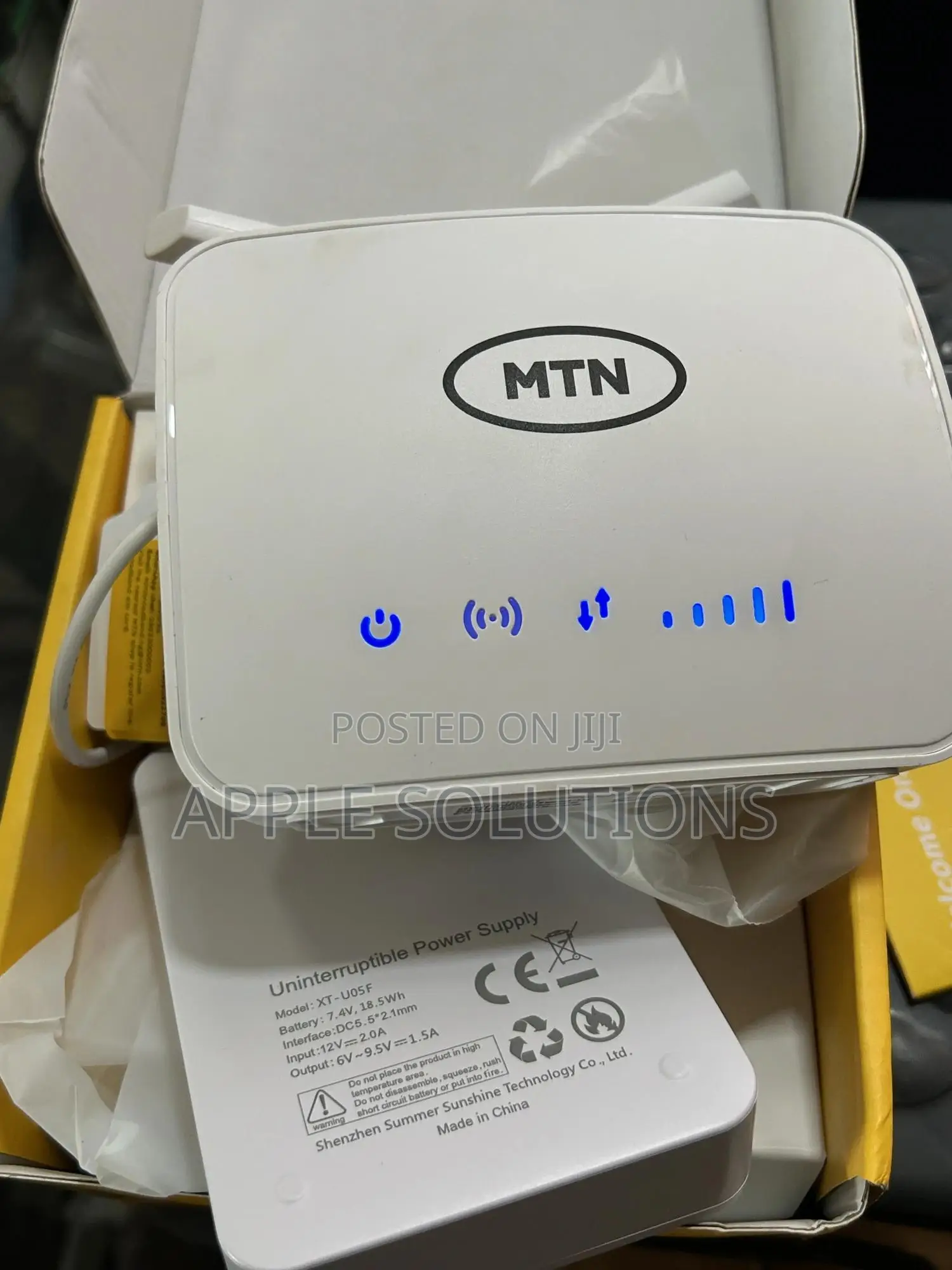 MTN 4g Gl 738 Universal Turbonet Router With Power Bank