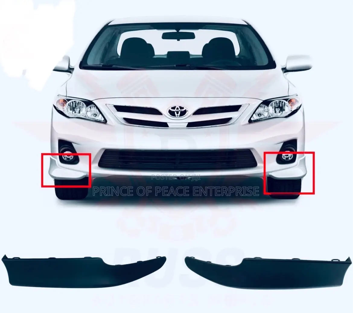 Toyota Corolla 2011 2012 2013 Front Spoiler Pair