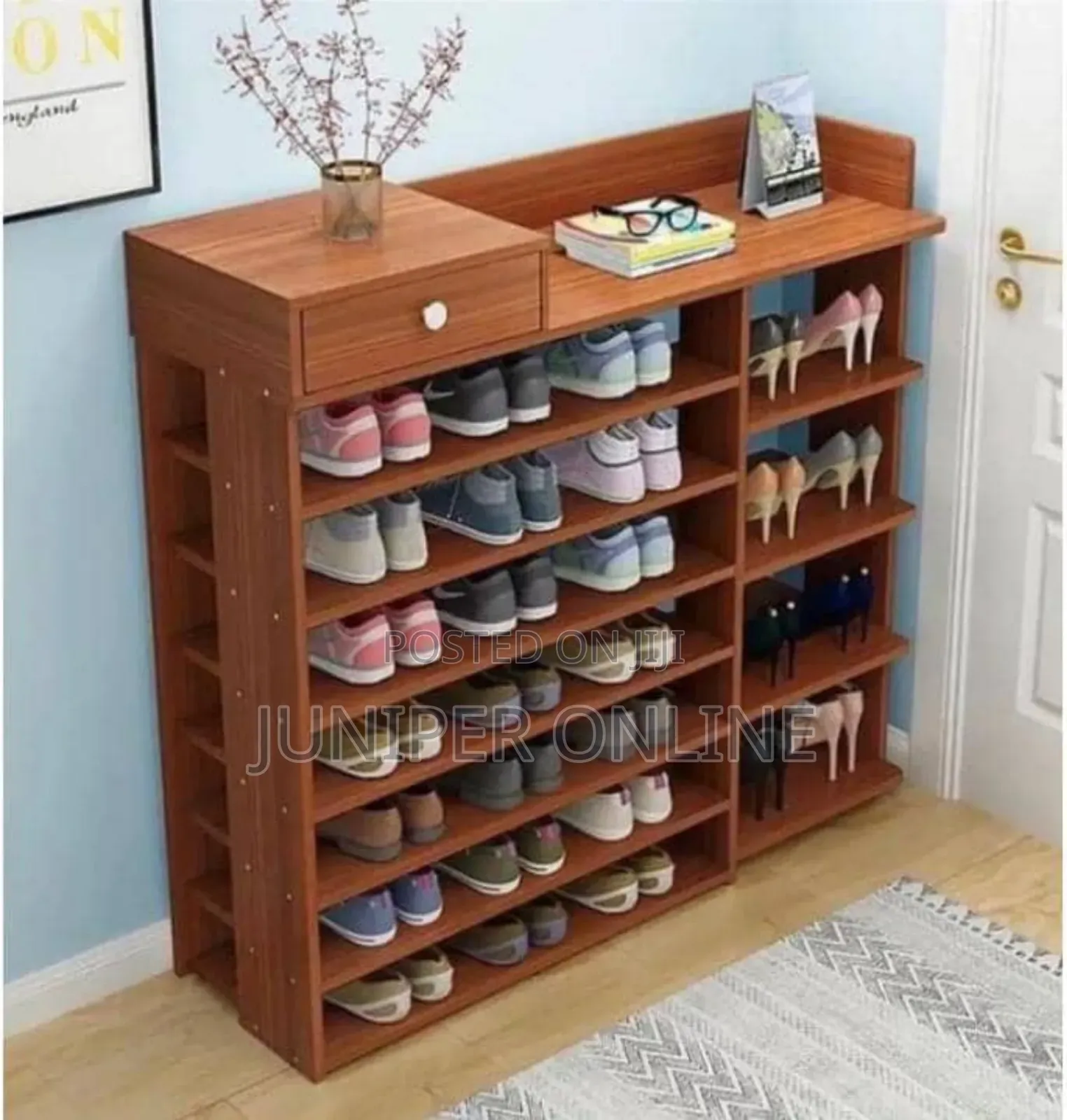 Shoe Rack Brown Puurrr