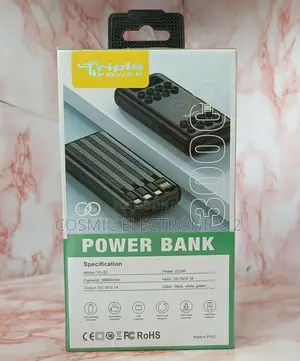 Triple Power 4-in-1 Power Bank - YD-20