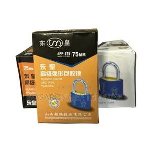 Colored Top Security Padlocks 75mm (6pieces)