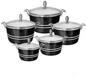 Beautiful and Quality Aluminum Cook Ware Set. 5psc