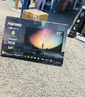 Unique Asano 55 Inch Uhd Smart Satellite Android Tv.
