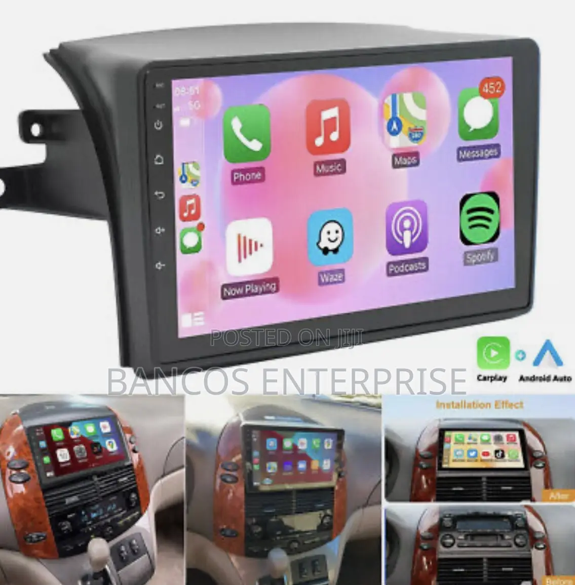 Toyota Sienna 2004-2010 Android Stereo