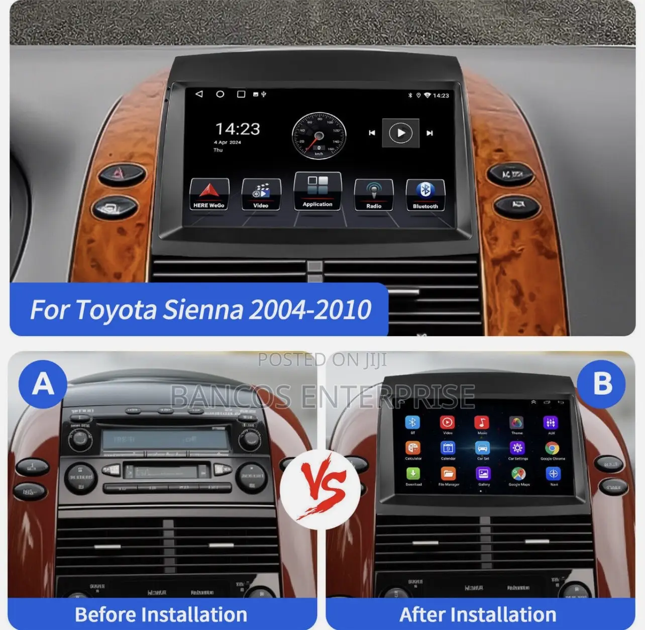 Toyota Sienna 2004-2010 Android Stereo
