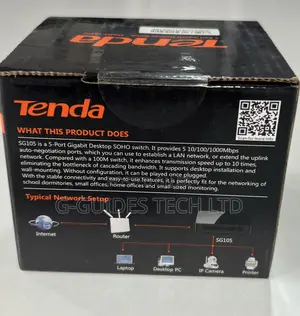 Tenda 5port Gigabit Switch, 5-Port GIGABIT DESKTOP SWITCH