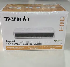 Photo - Tenda 8-port Switch, 8-PORT 10/100mbps Desktop Switch