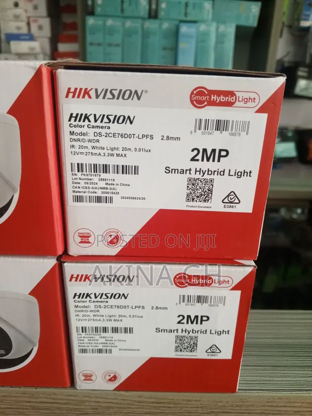 Hikvision 2mp Analog Smart Hybrid Color Camera Ds-2ce76dot 3