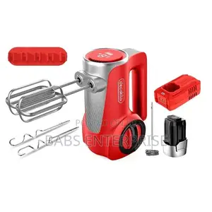 Decakila Cordless Rechargeable Hand Mixer 125w Kemx023r