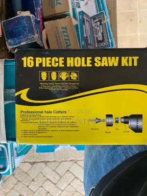 16 Piece Bi-Metal Hole Saw Kit Professional Hole