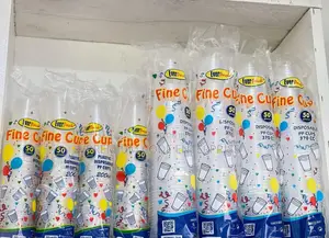 Disposable Plastic Cup 370cc Or 370 Ml-1500pcs/Carton