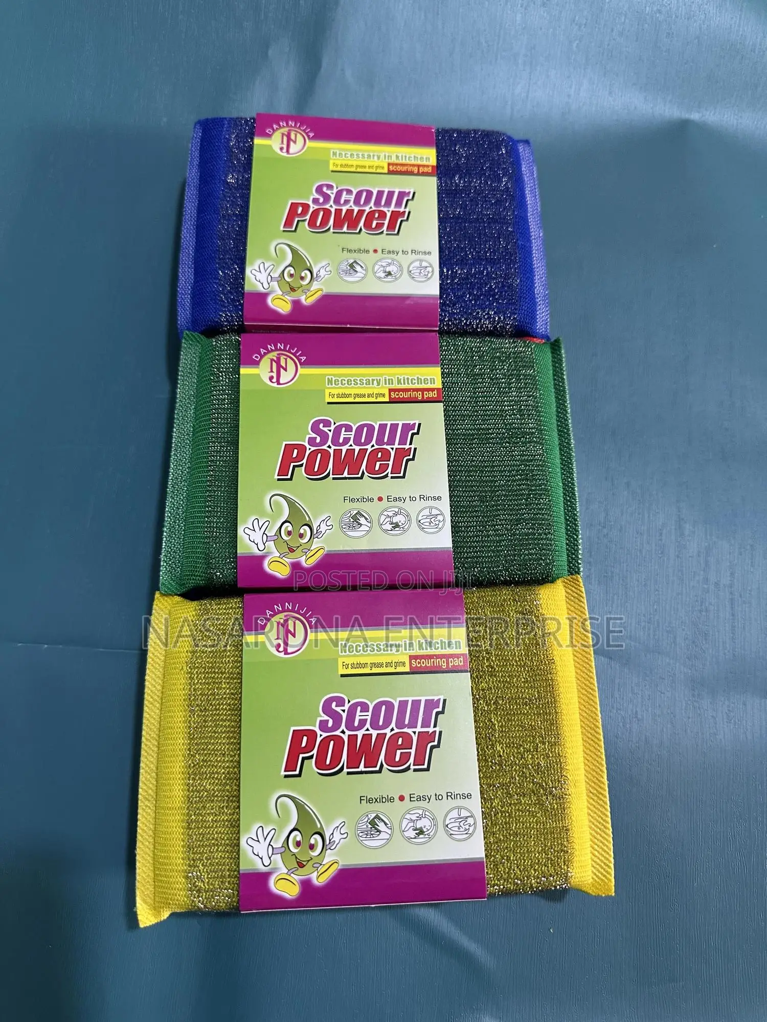 Scour Power (Scouring Pads)- 3 Set 35g