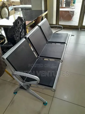 Non-Padded Heavy Duty Waiting Chair