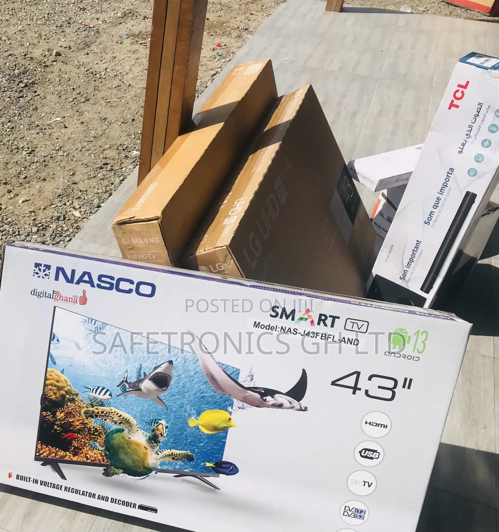 Best Available Led Smart Nasco 43 Inch Full Hdmi Android Tv