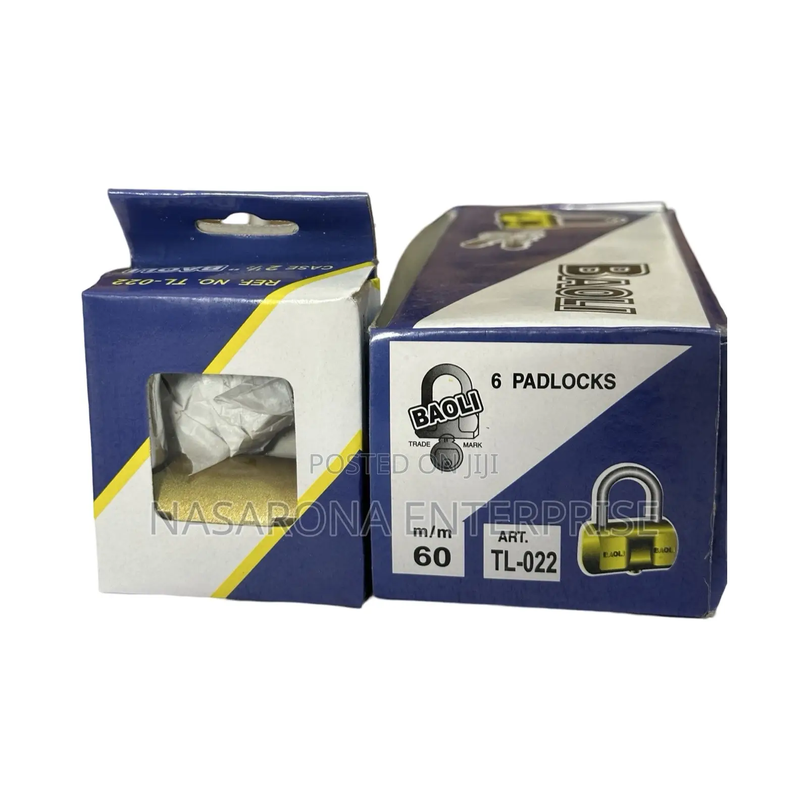 Baoli 6 Hammer Padlocks (60mm) (6 Pieces)