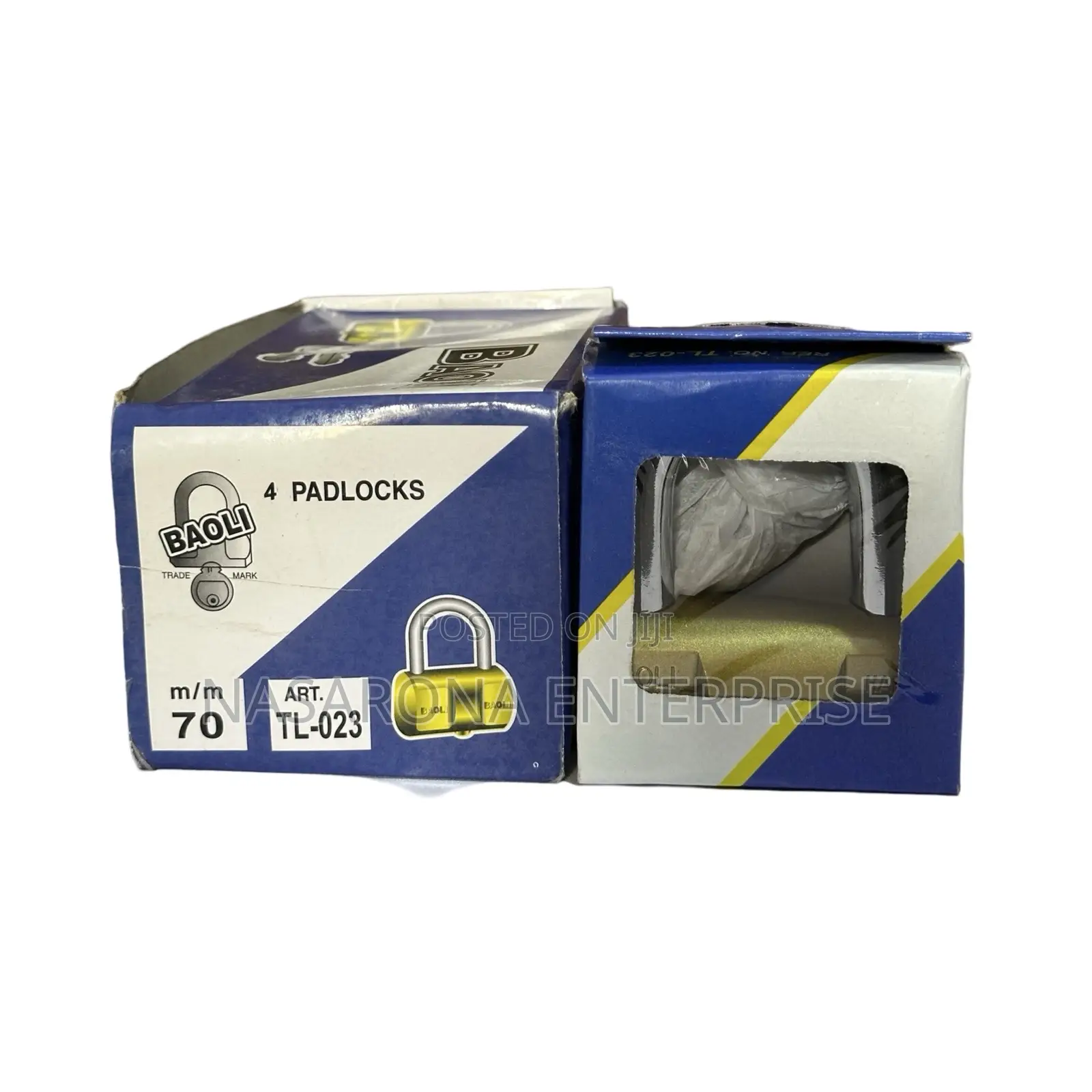 Baoli 6 Hammer Padlocks (70mm) (4 Pieces)