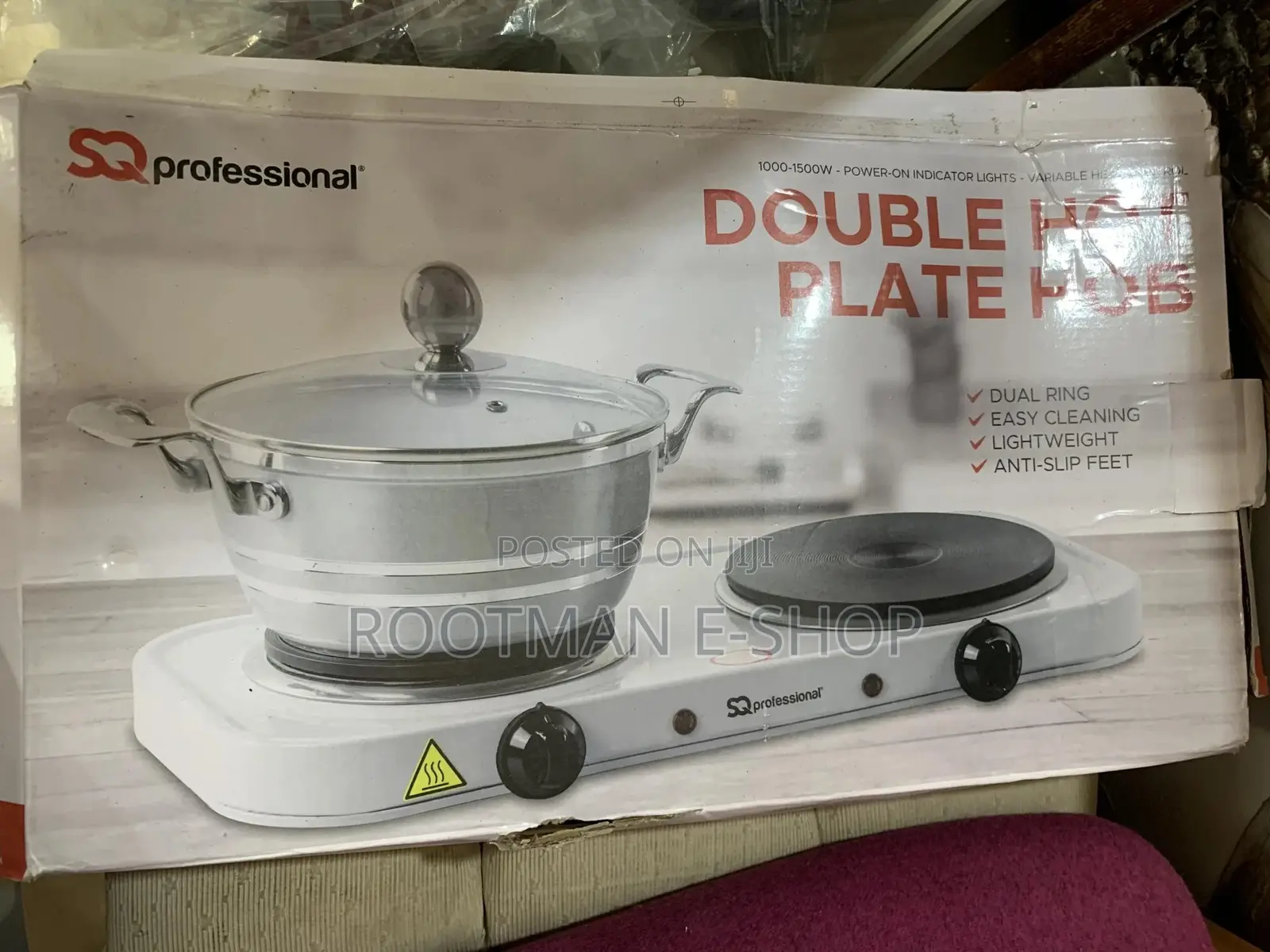 Blitz Hot Plate Hob Double Stove