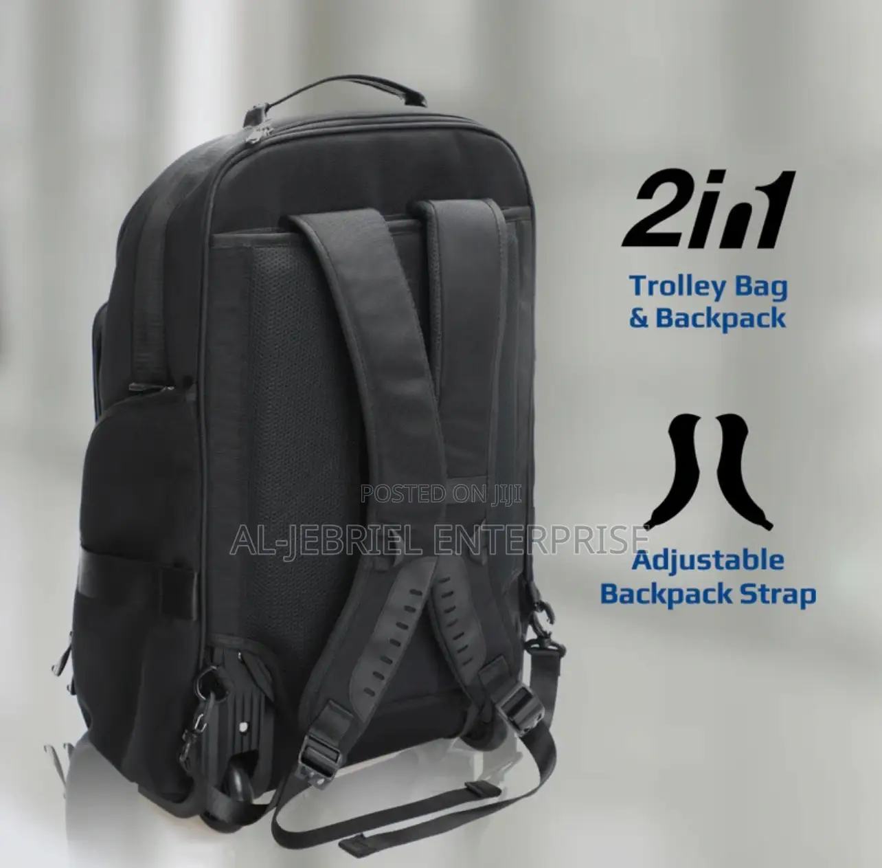 Large Capacity Promate Trolley Bagpack With Compartments