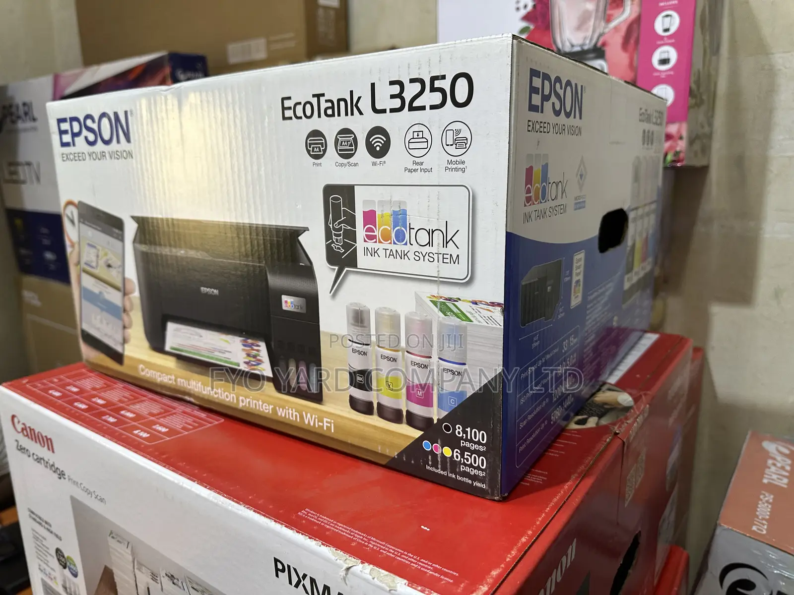 Ecotank Type A4 Wifi All-in-One Ink Tank Epson* Printer^
