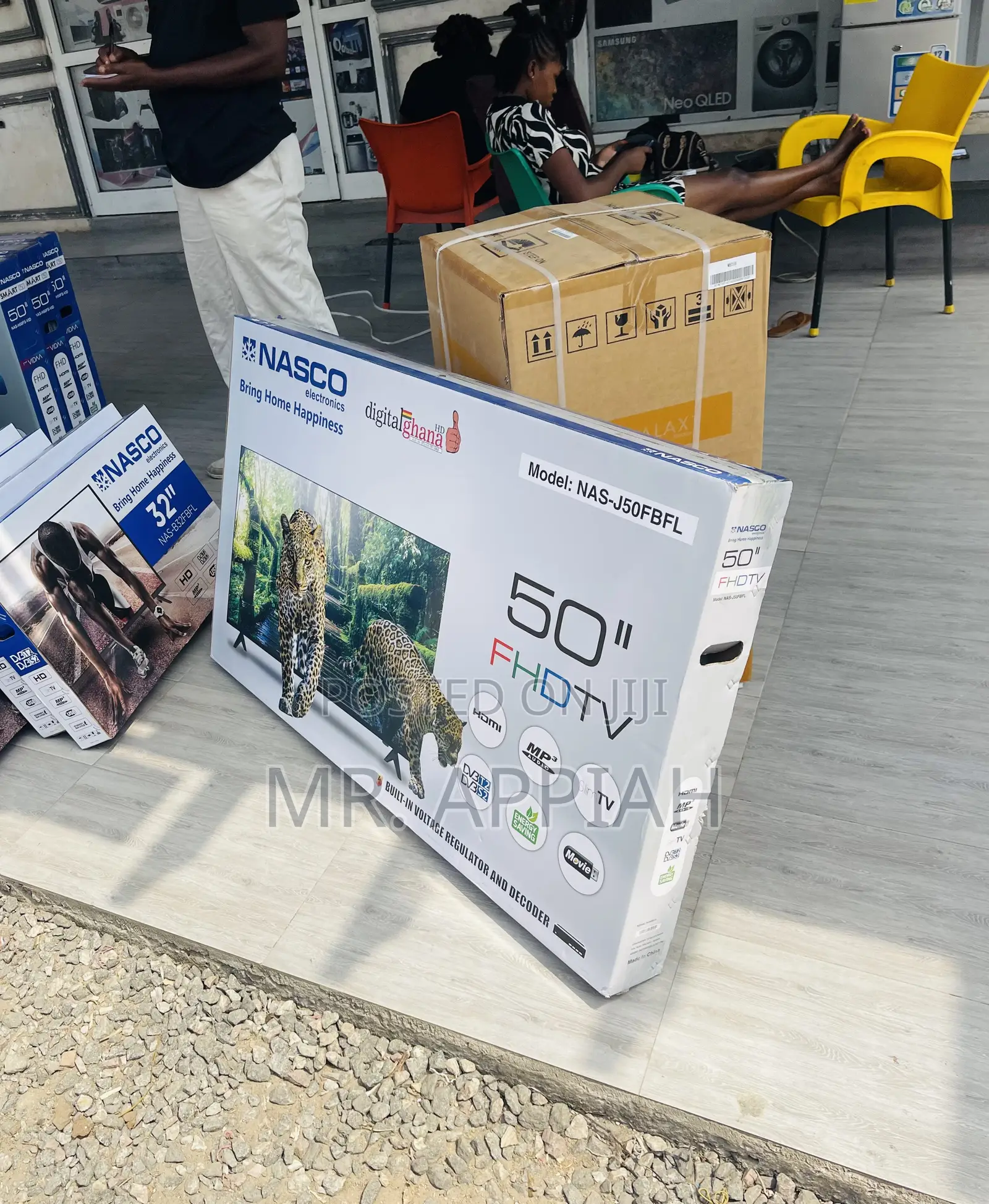 Uhd Nasco 50 Inches Smart Android Television.