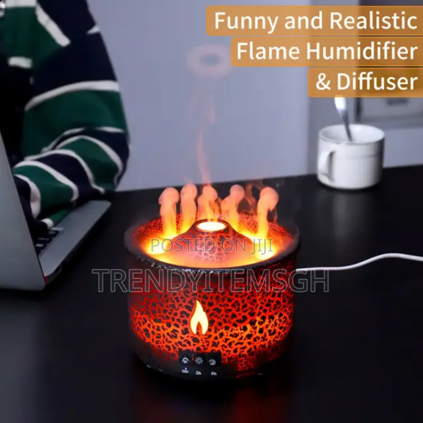 Volcano Flame Aroma Air Humidifier