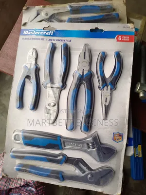 Pliers and Wrench Set Mastercraft Brand
