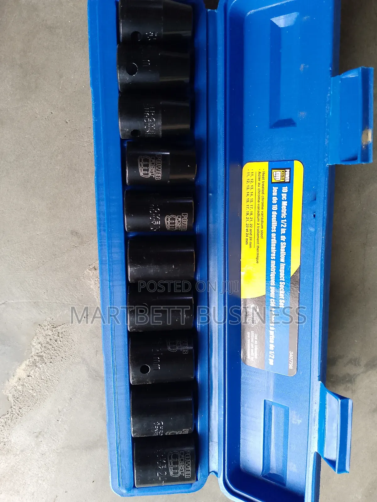 10pcs Socket Set Mastercraft Brand