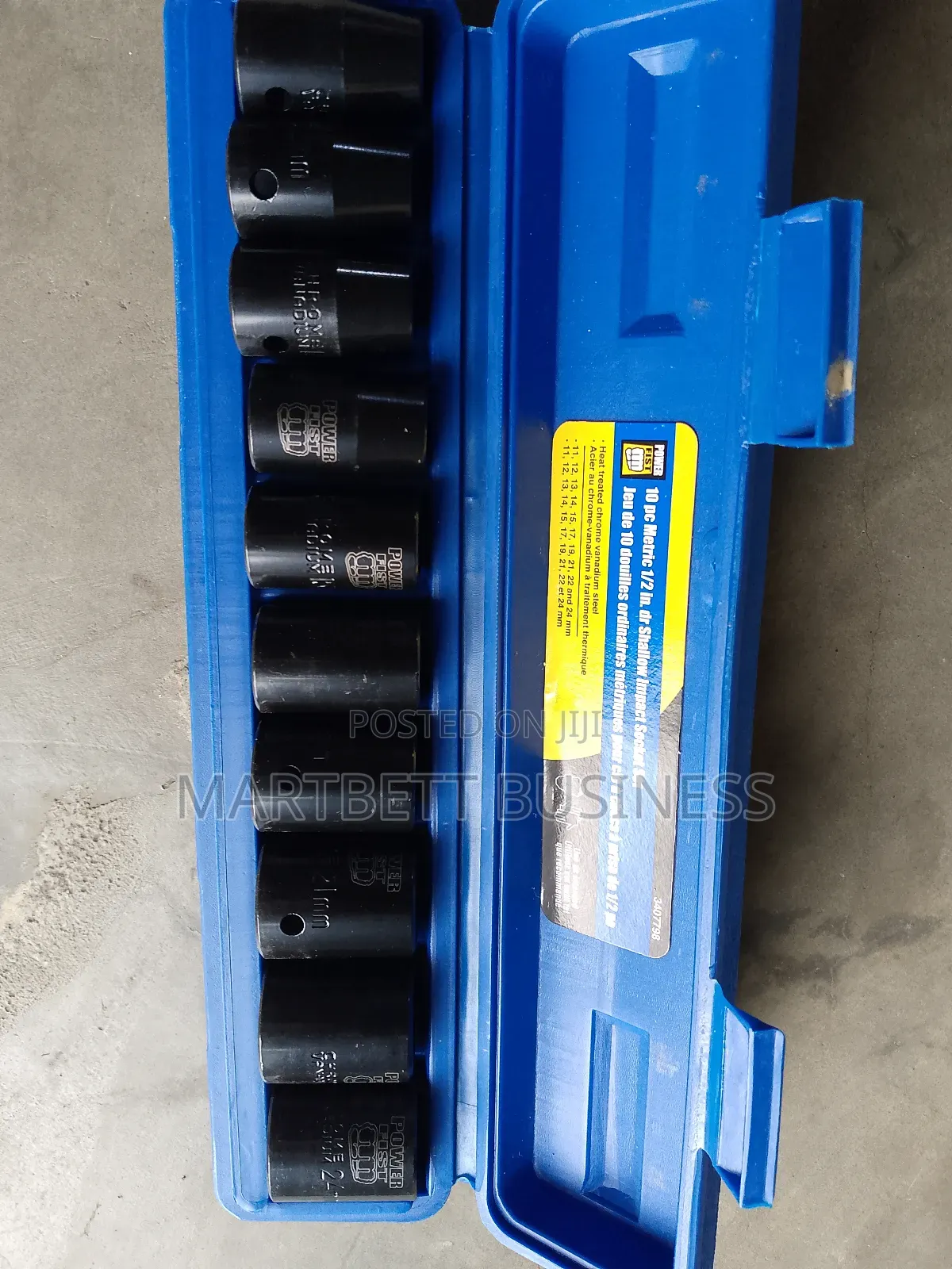 10pcs Socket Set Mastercraft Brand
