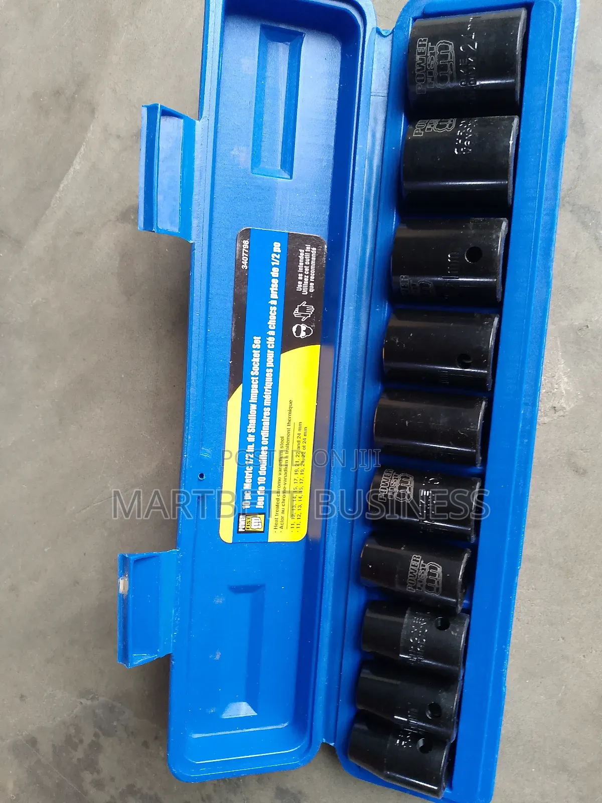 10pcs Socket Set Mastercraft Brand
