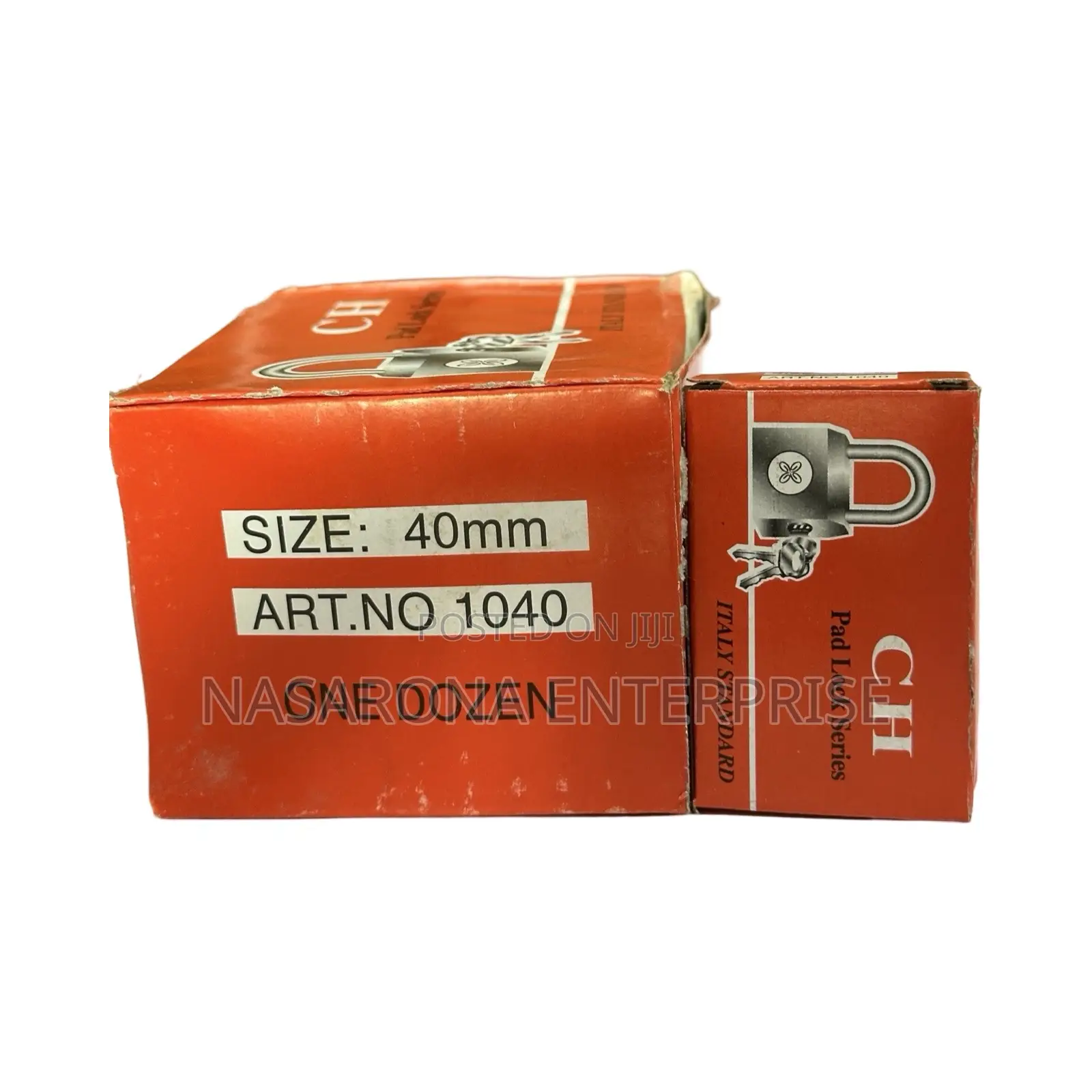 CH Side Open Padlock 40mm (12 Pieces)